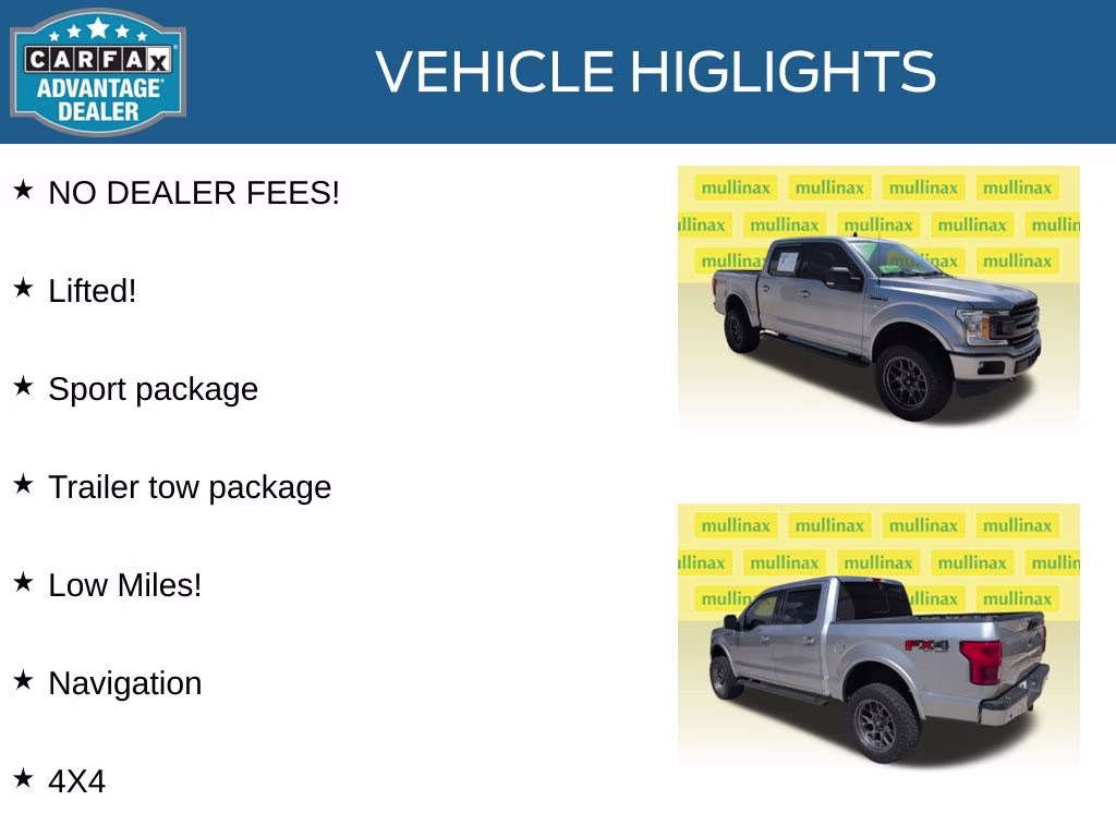 2020 Silver Metallic Ford F-150 XLT 4X4 Truck