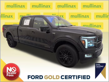 2025 Agate Black Metallic Ford F-150 Platinum 4X4 Truck