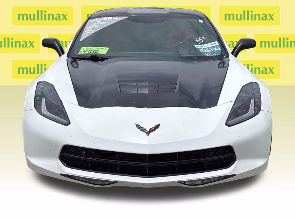2016 Arctic White Chevrolet Corvette Stingray Z51 RWD Coupe