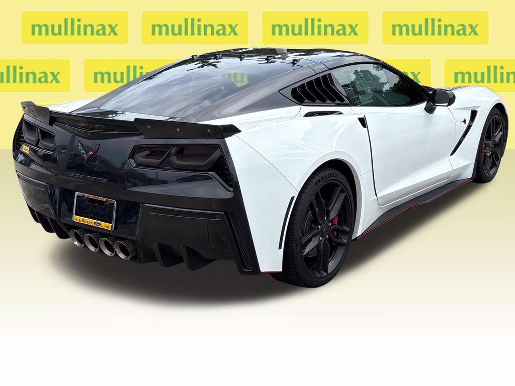 2016 Arctic White Chevrolet Corvette Stingray Z51 RWD Coupe
