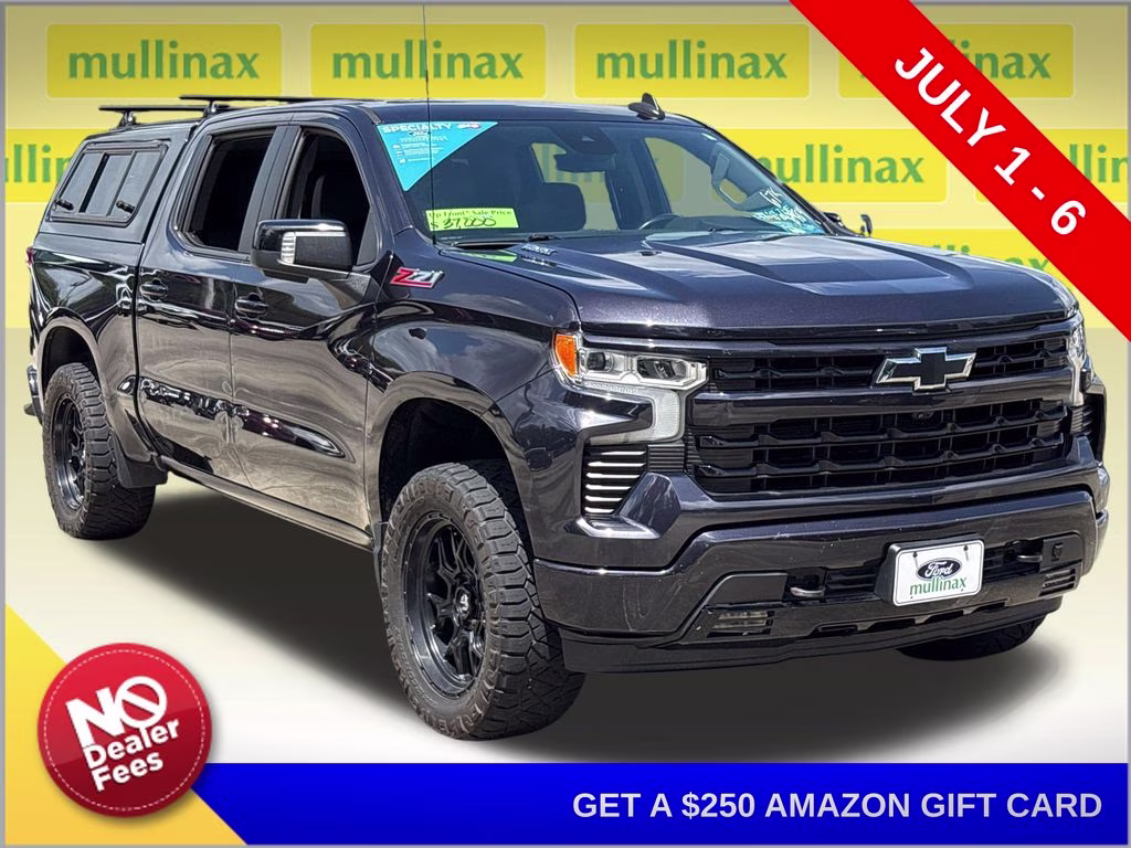 2022 Dark Ash Metallic Chevrolet Silverado 1500 RST 4X4 Truck