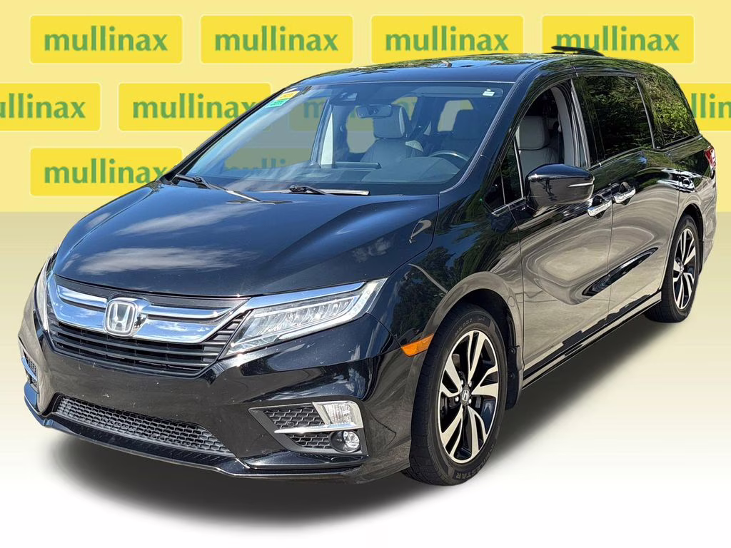 2019 Crystal Black Pearl Honda Odyssey Elite FWD Van