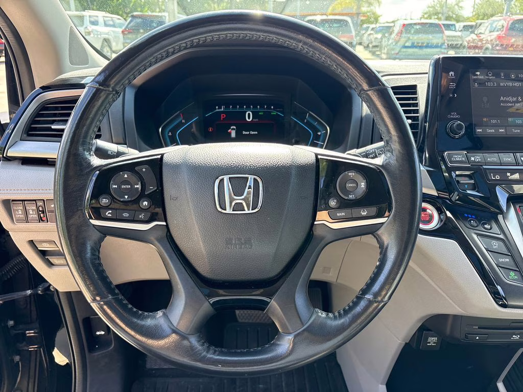 2019 Crystal Black Pearl Honda Odyssey Elite FWD Van