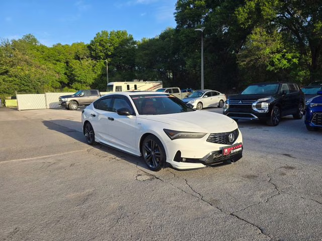2025 White Acura Integra A-Spec Tech Package FWD Hatchback