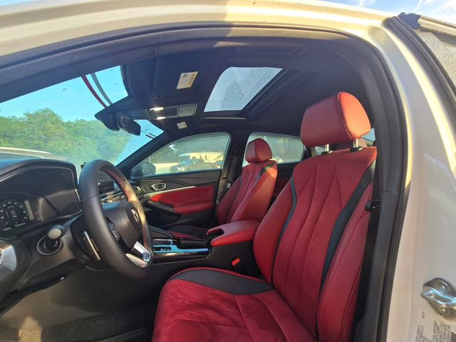 2025 White Acura Integra A-Spec Tech Package FWD Hatchback