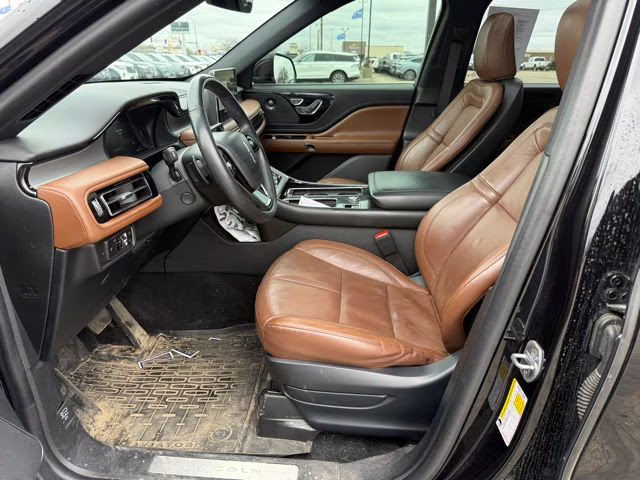 2022 Infinite Black Metallic Clearcoat Lincoln Aviator Reserve AWD SUV