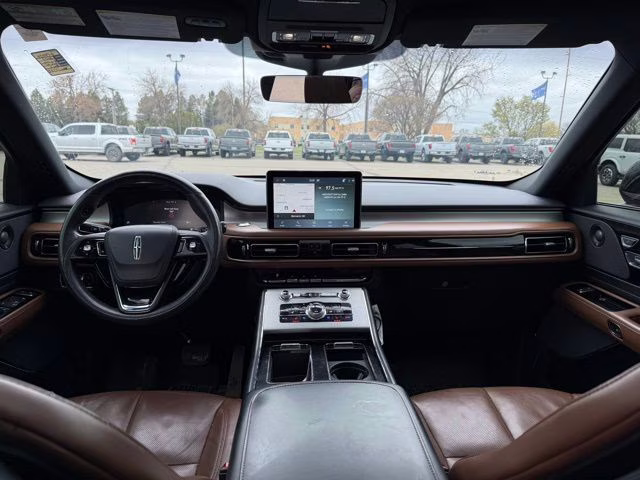 2022 Infinite Black Metallic Clearcoat Lincoln Aviator Reserve AWD SUV