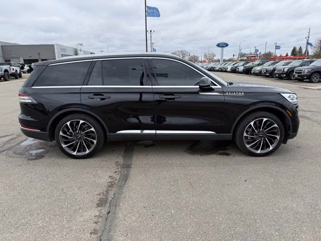 2022 Infinite Black Metallic Clearcoat Lincoln Aviator Reserve AWD SUV