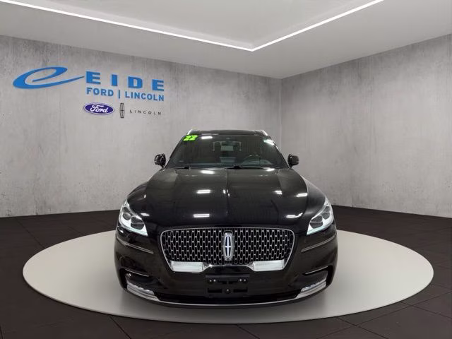 2022 Infinite Black Metallic Clearcoat Lincoln Aviator Reserve AWD SUV
