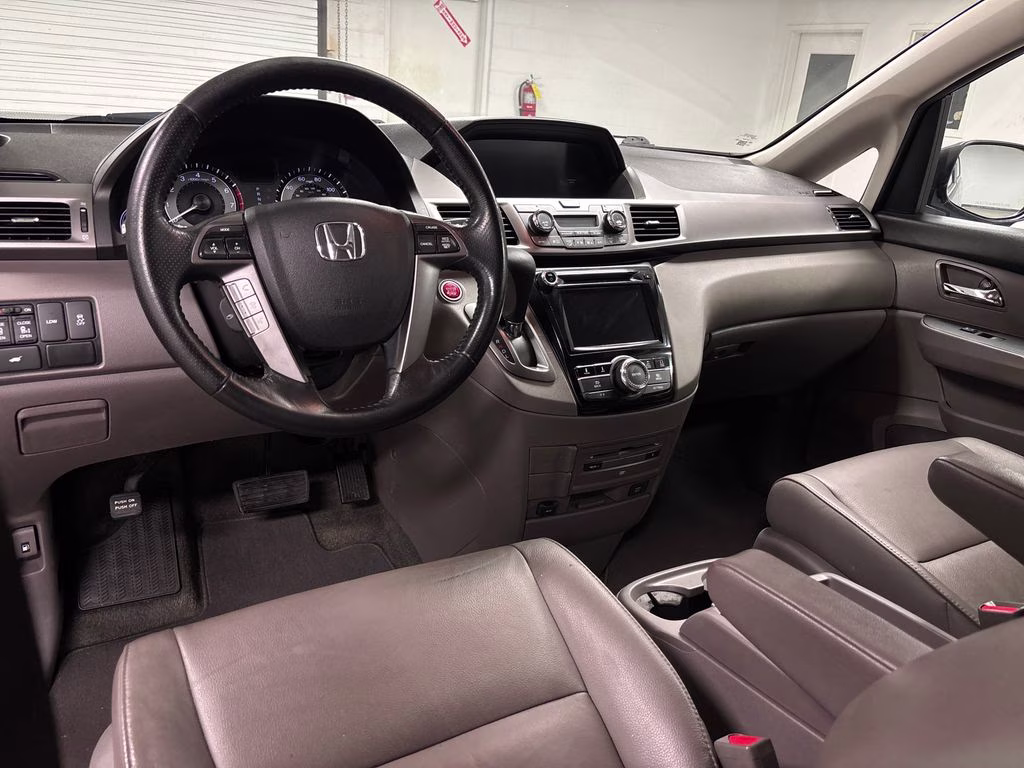 2015 Gray Honda Odyssey EX-L FWD Van