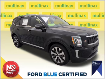 2022 Ebony Black Kia Telluride S FWD SUV