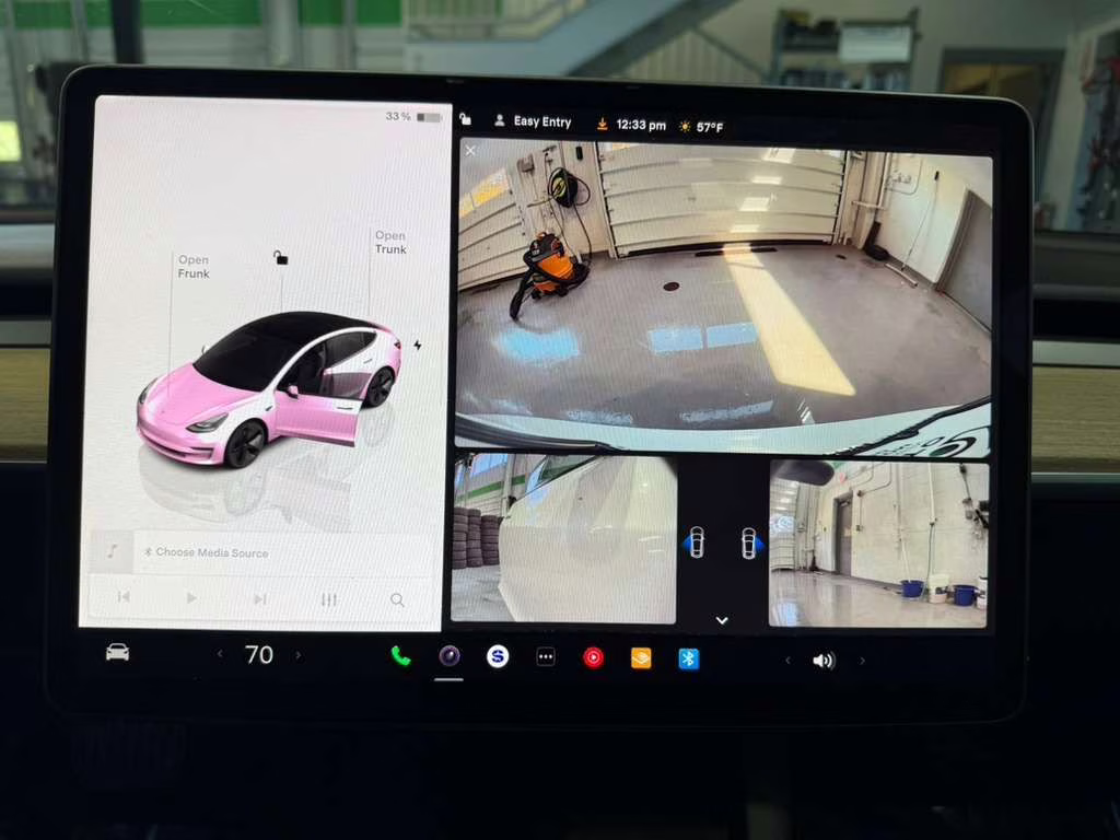 2022 White Tesla Model 3 Long Range AWD Sedan