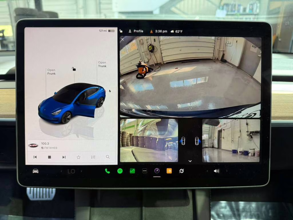 2022 Deep Blue Metallic Tesla Model 3 Long Range AWD Sedan