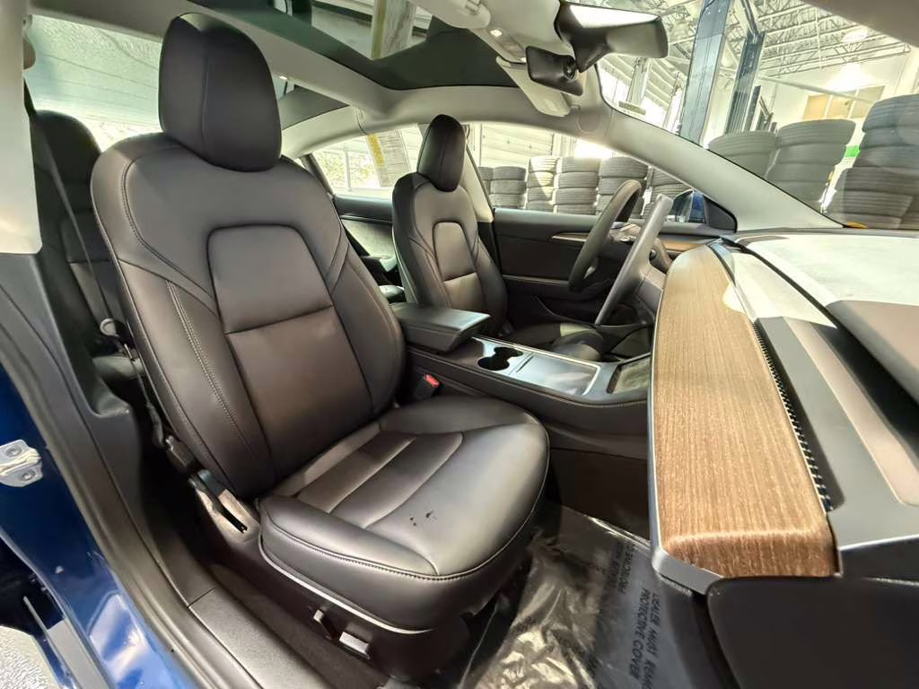 2022 Deep Blue Metallic Tesla Model 3 Long Range AWD Sedan