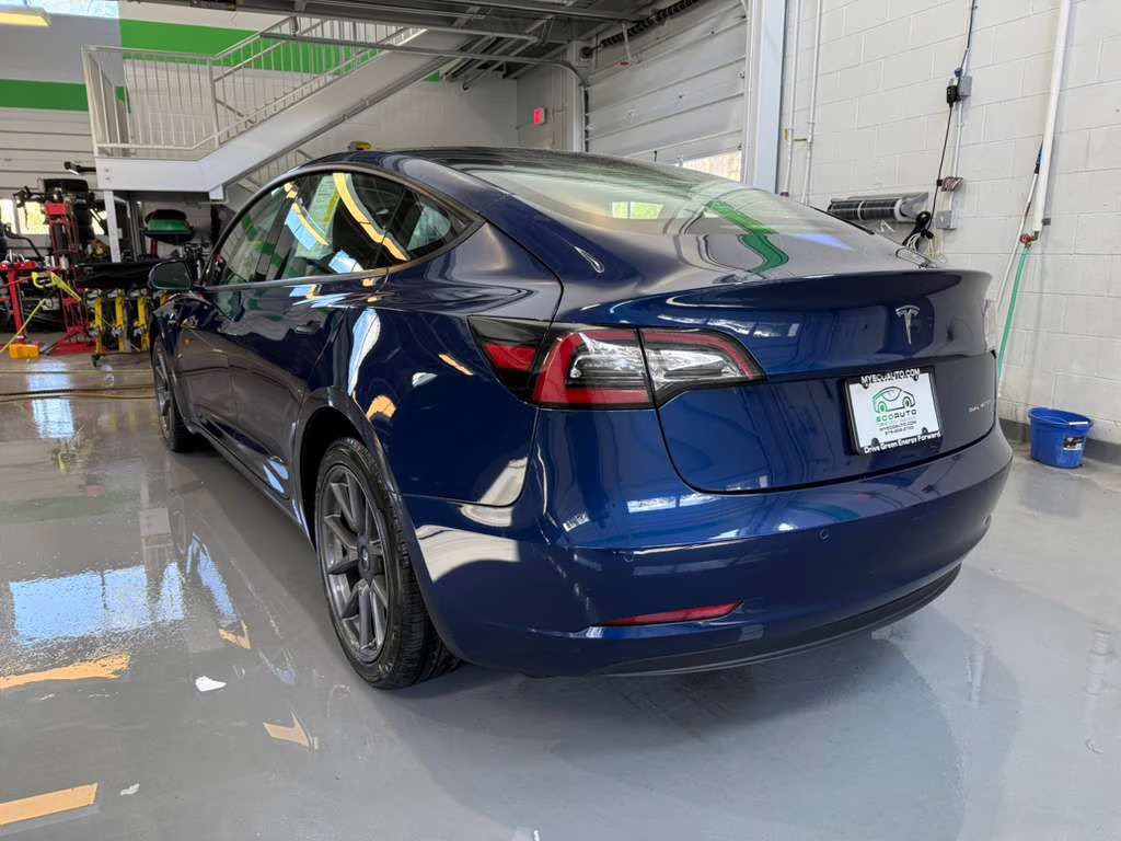 2022 Deep Blue Metallic Tesla Model 3 Long Range AWD Sedan