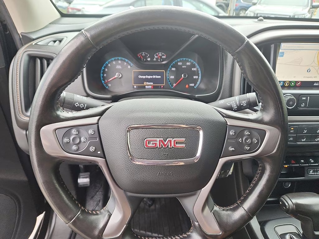 2021 Onyx Black GMC Canyon AT4 w/Leather 4X4 Truck