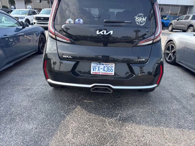 2025 Fusion Black Kia Soul GT-Line FWD Hatchback