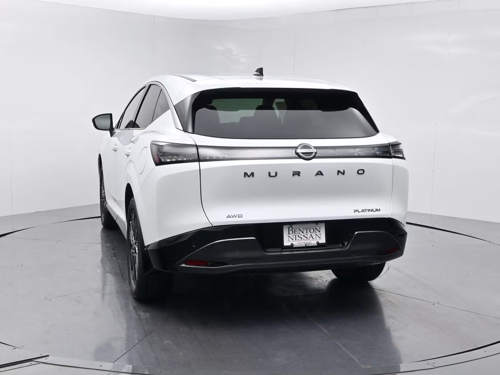 2026 Everest White Pearl Tricoat Nissan Murano Platinum AWD SUV