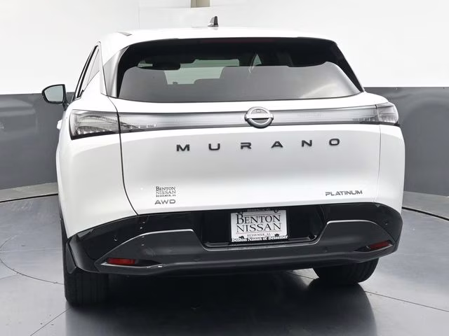 2026 Everest White Pearl Tricoat Nissan Murano Platinum AWD SUV