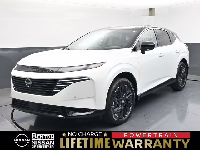 2026 Everest White Pearl/Black Nissan Murano Platinum AWD SUV