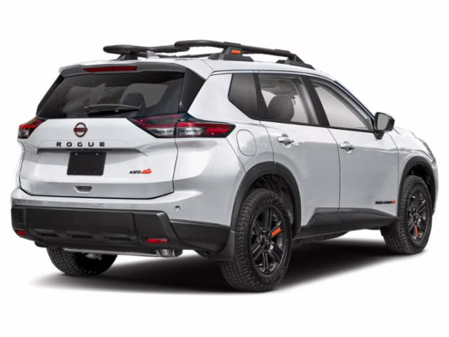 2026 Everest White Pearl Tricoat Nissan Rogue Rock Creek AWD SUV