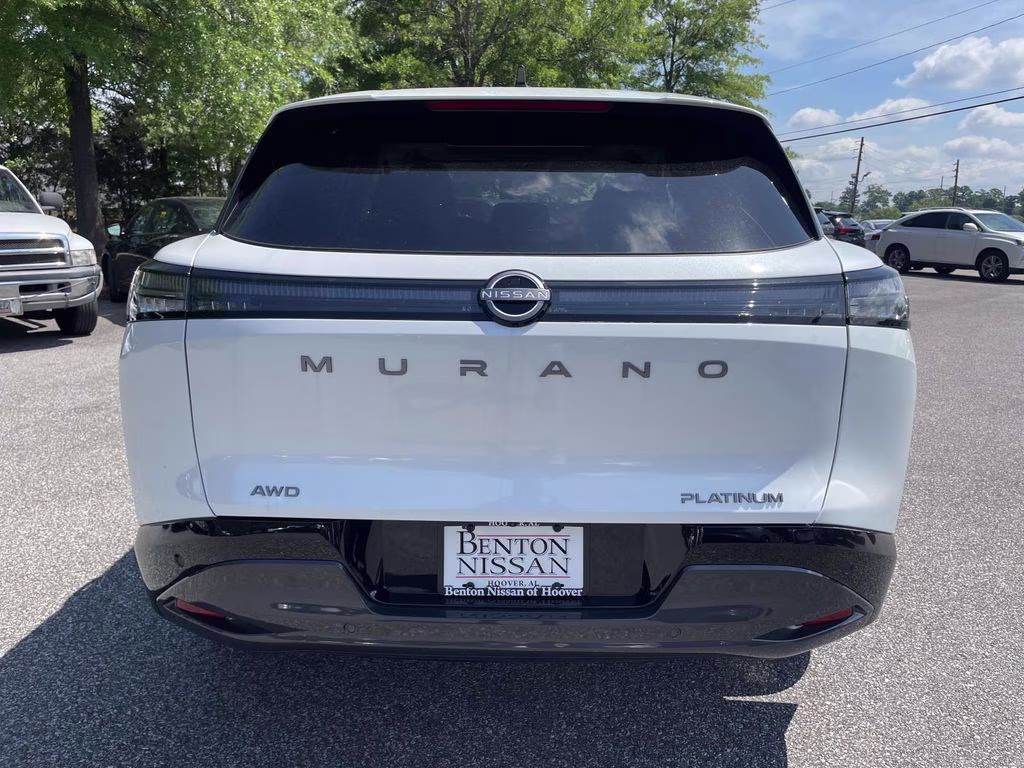 2026 Everest White Pearl Tricoat Nissan Murano Platinum AWD SUV