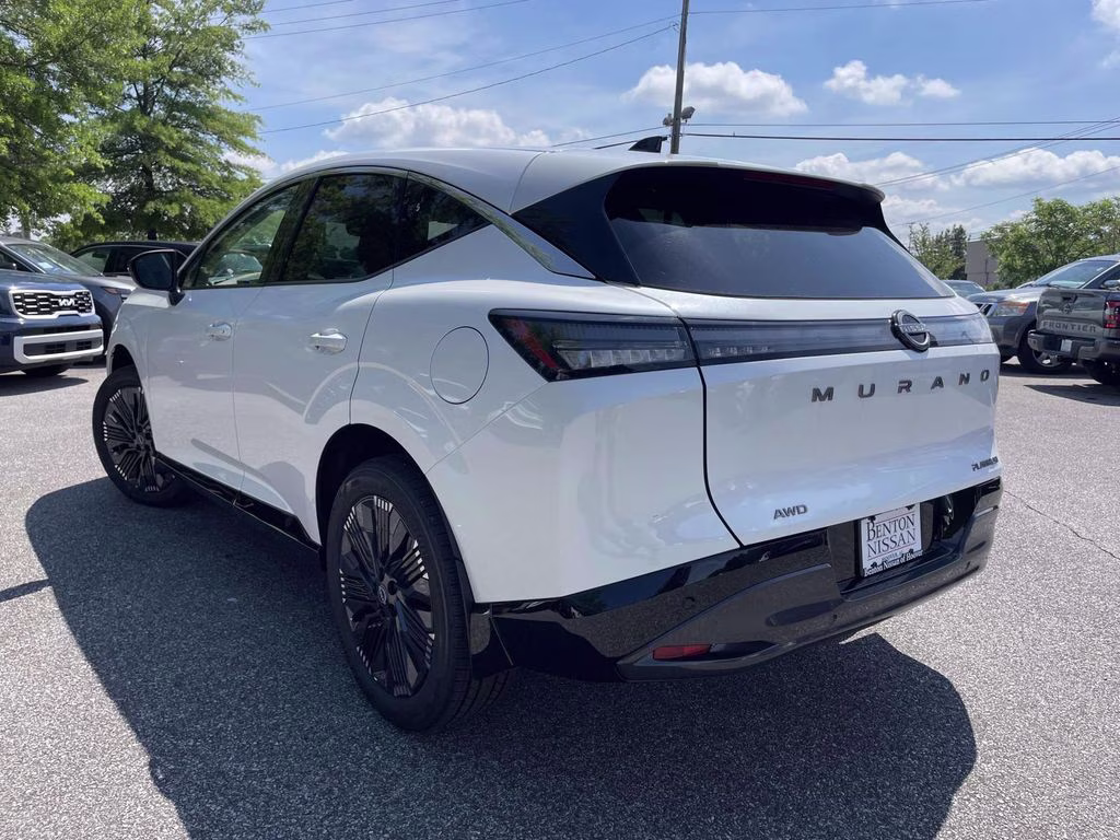 2026 Everest White Pearl Tricoat Nissan Murano Platinum AWD SUV
