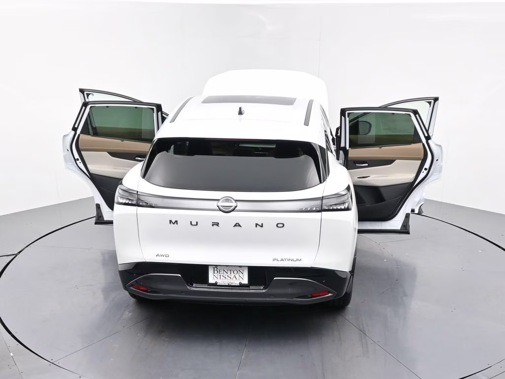 2026 Everest White Pearl Tricoat Nissan Murano Platinum AWD SUV