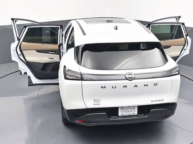 2026 Everest White Pearl Tricoat Nissan Murano Platinum AWD SUV