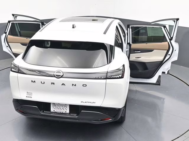 2026 Everest White Pearl Tricoat Nissan Murano Platinum AWD SUV