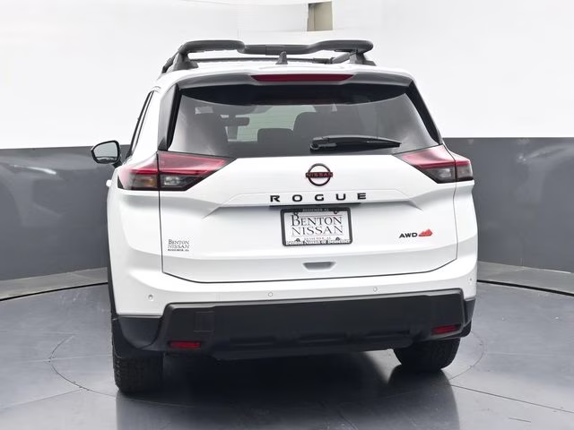 2026 Everest White Pearl Tricoat Nissan Rogue Rock Creek AWD SUV