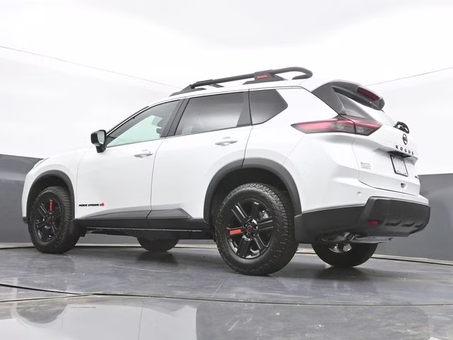 2026 Everest White Pearl Tricoat Nissan Rogue Rock Creek AWD SUV