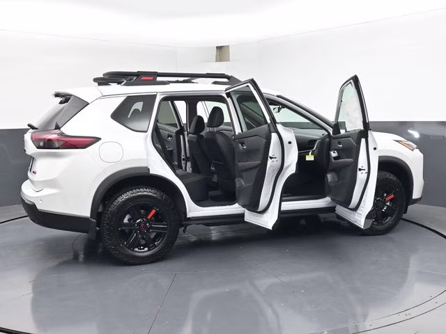 2026 Everest White Pearl Tricoat Nissan Rogue Rock Creek AWD SUV
