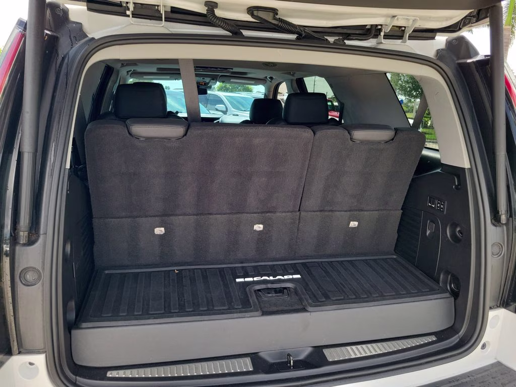 2020 Crystal White Tricoat Cadillac Escalade Luxury RWD SUV