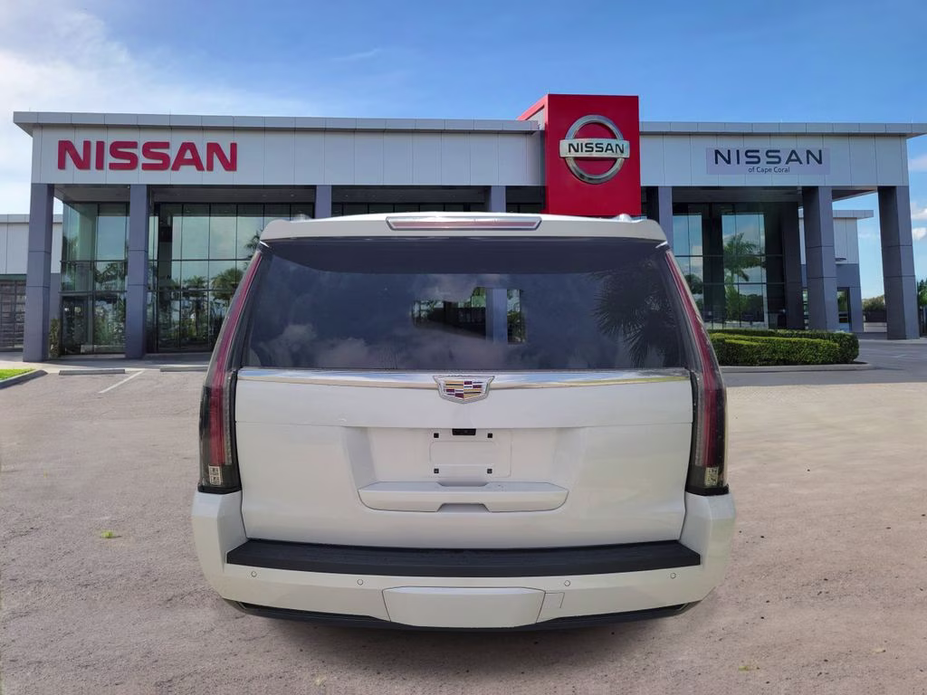 2020 Crystal White Tricoat Cadillac Escalade Luxury RWD SUV