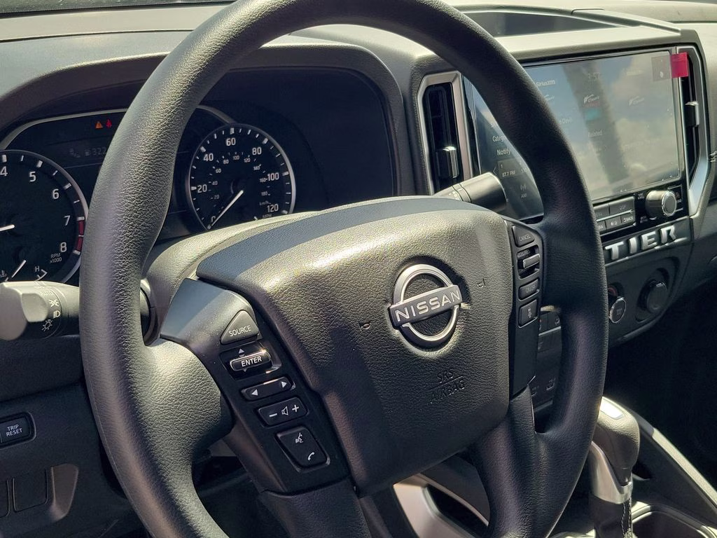 2026 Glacier White Nissan Frontier SV RWD Truck