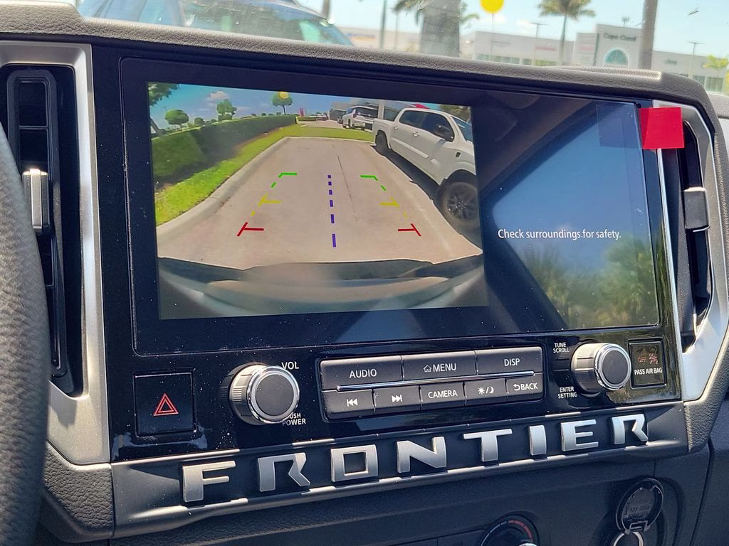 2026 Glacier White Nissan Frontier SV RWD Truck