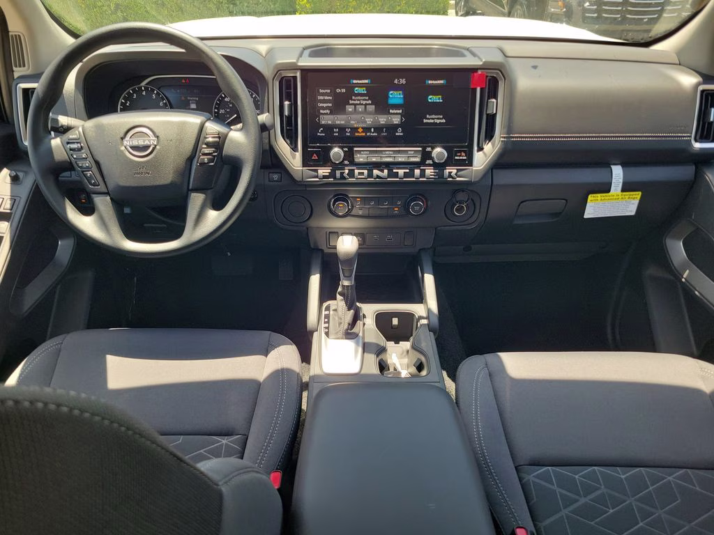 2026 Glacier White Nissan Frontier SV RWD Truck