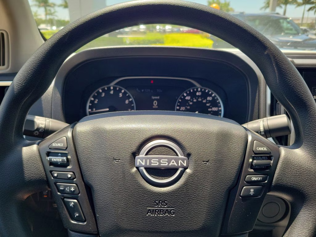 2026 Glacier White Nissan Frontier SV RWD Truck