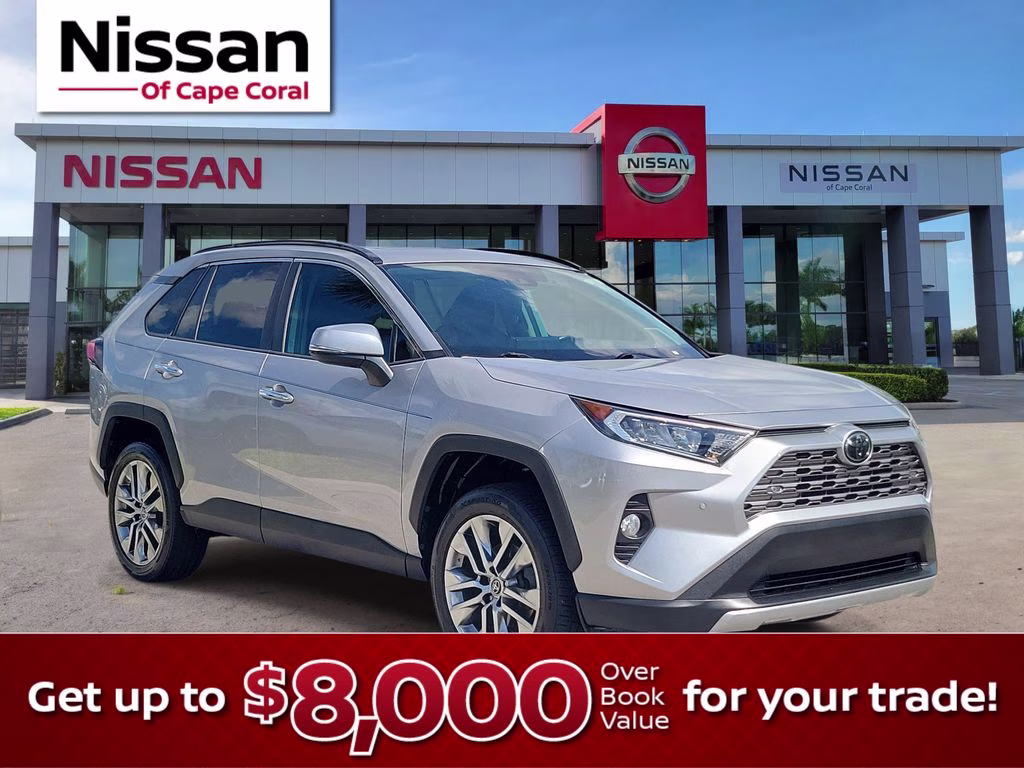 2019 Silver Sky Metallic Toyota RAV4 Limited FWD SUV
