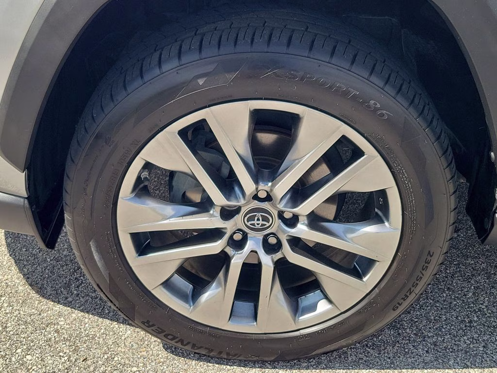 2019 Silver Sky Metallic Toyota RAV4 Limited FWD SUV