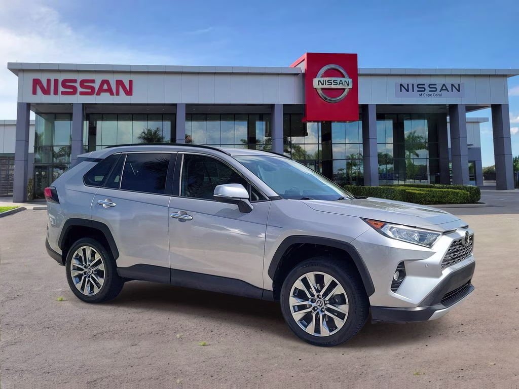 2019 Silver Sky Metallic Toyota RAV4 Limited FWD SUV