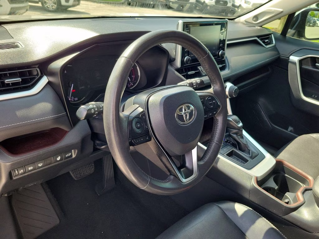 2019 Silver Sky Metallic Toyota RAV4 Limited FWD SUV
