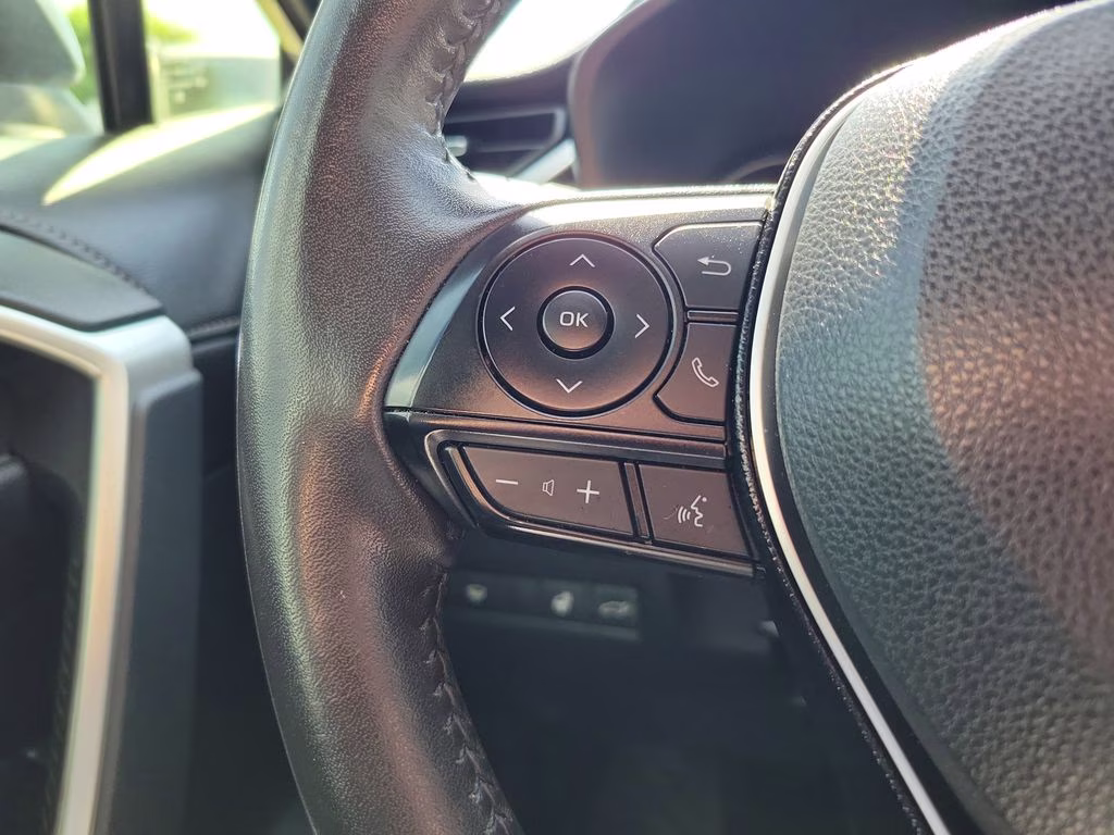 2019 Silver Sky Metallic Toyota RAV4 Limited FWD SUV