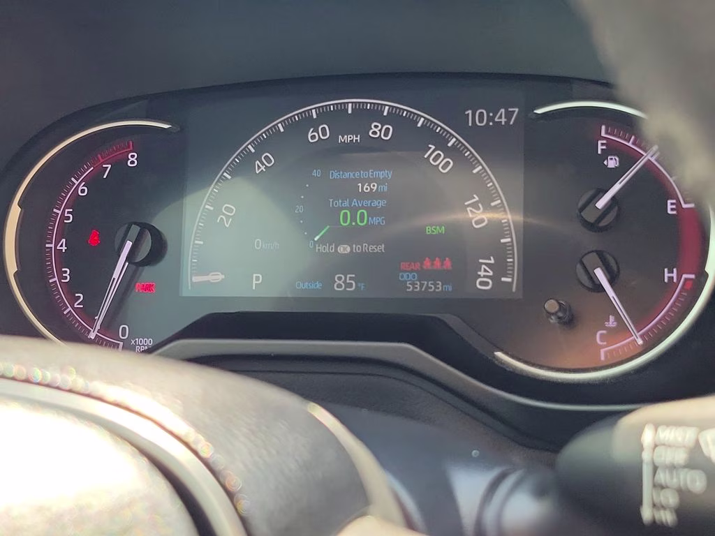 2019 Silver Sky Metallic Toyota RAV4 Limited FWD SUV