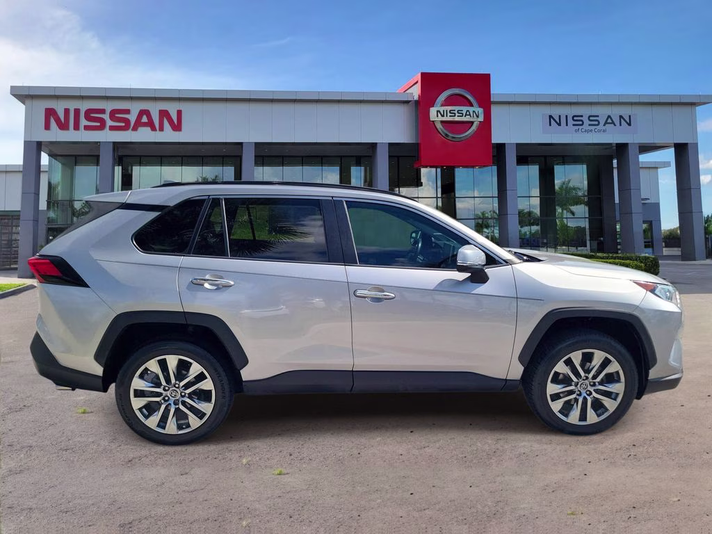 2019 Silver Sky Metallic Toyota RAV4 Limited FWD SUV