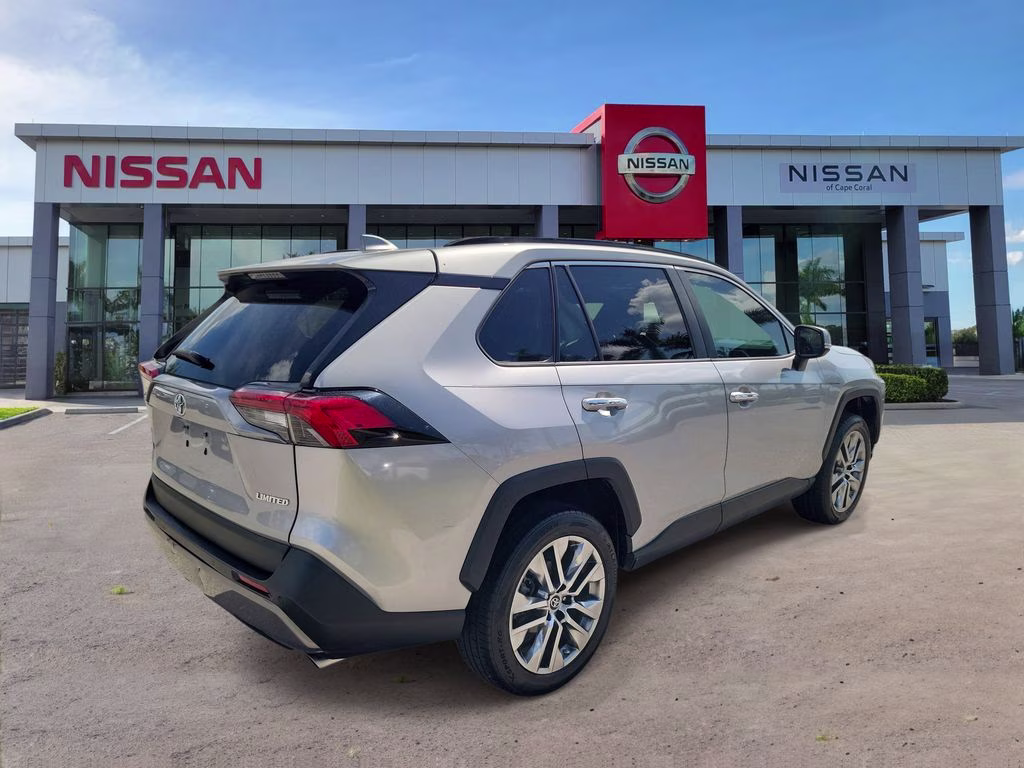 2019 Silver Sky Metallic Toyota RAV4 Limited FWD SUV