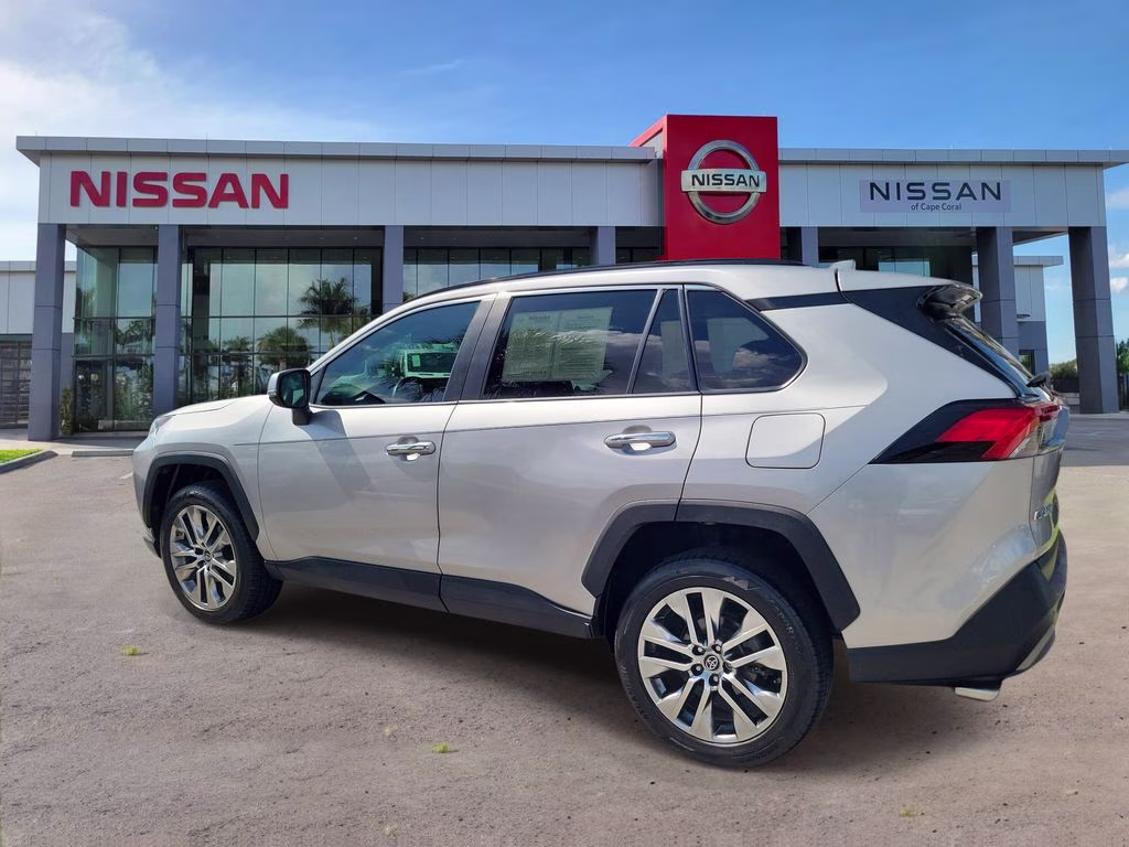 2019 Silver Sky Metallic Toyota RAV4 Limited FWD SUV