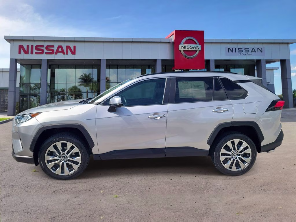 2019 Silver Sky Metallic Toyota RAV4 Limited FWD SUV