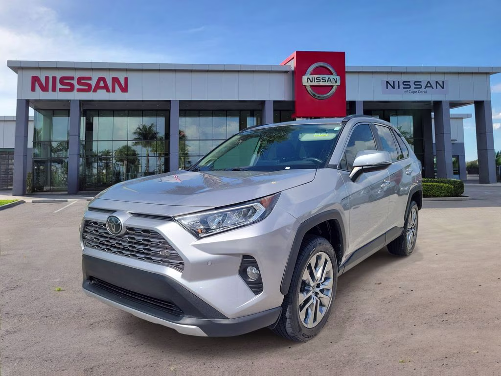 2019 Silver Sky Metallic Toyota RAV4 Limited FWD SUV